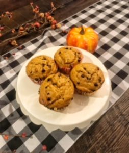 Whole Wheat Pumpkin Spice Muffins
