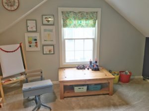 Kids Art Room Tour
