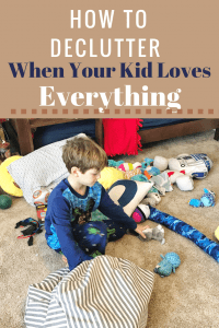 How to Declutter When Your Kids Don't Want to Get Rid of Anything #kids #organization #toyorganization