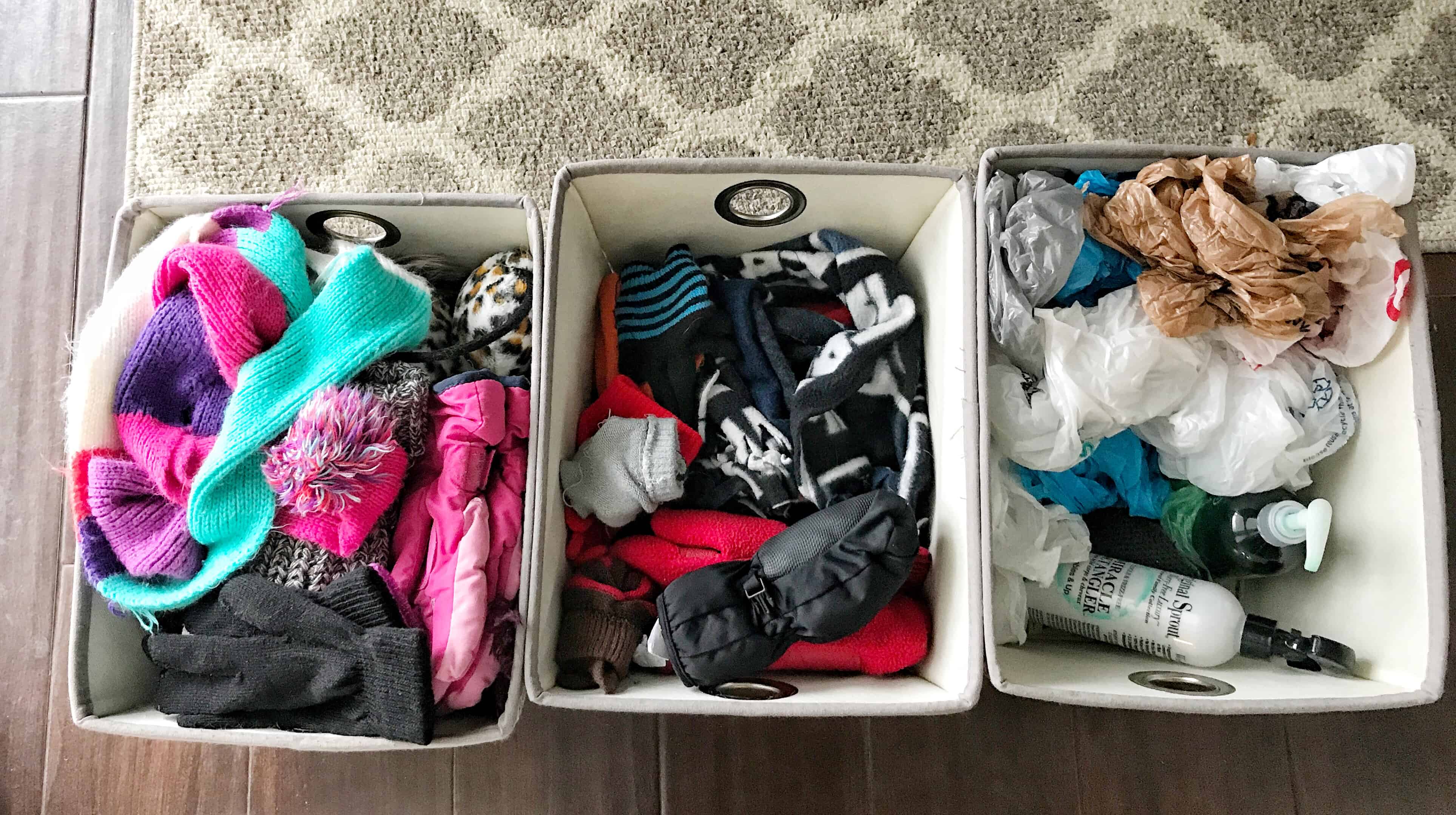 how to organize a coat closet
