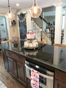 Valentine's Day Farmhouse Kitchen Decor