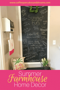 Farmhouse Decor Ideas for Summer #diy #budget