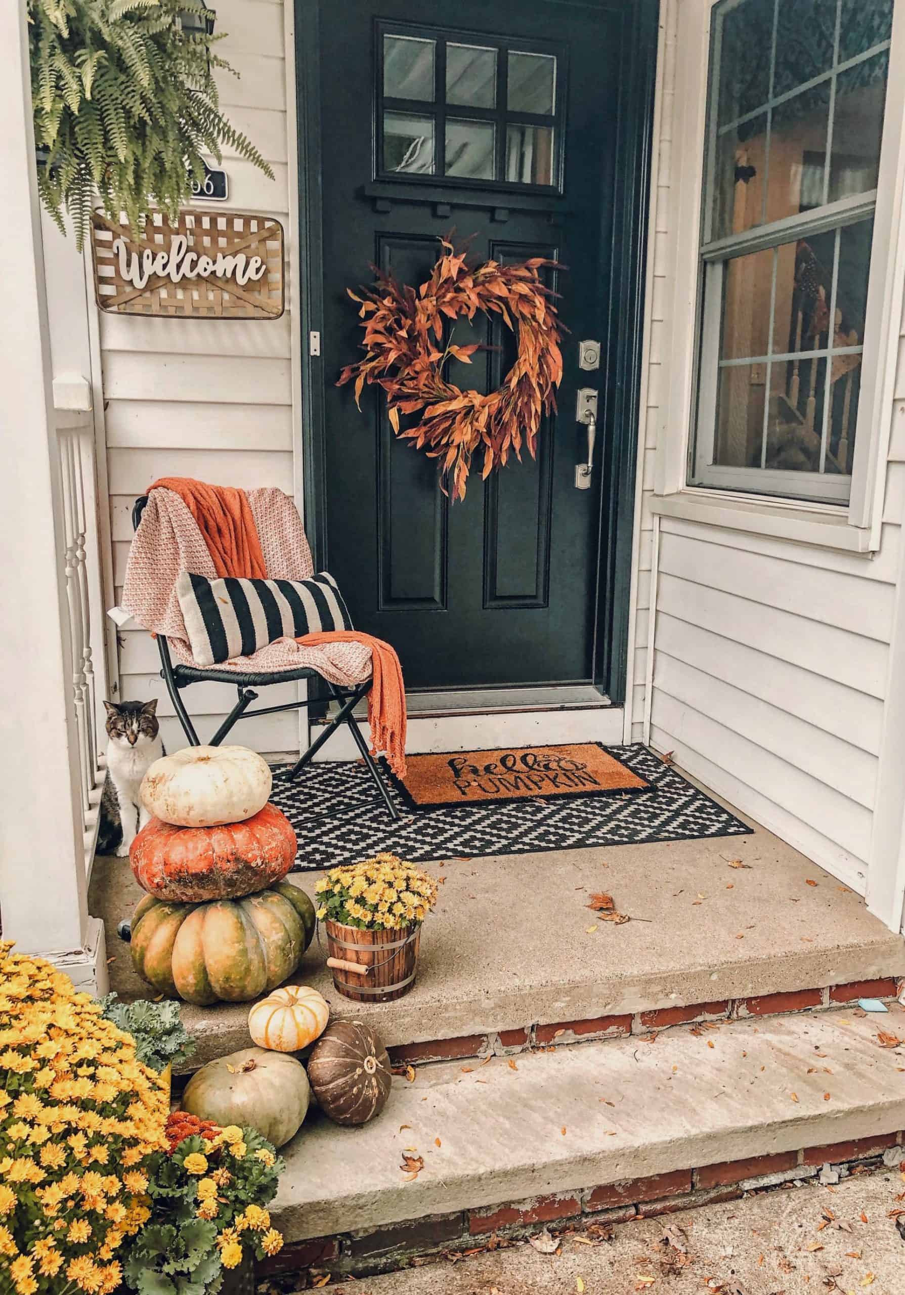 Fall front Porch Decor Ideas