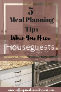 Meal Planning for when you have visitors #sponsored #familydinners #mealideas