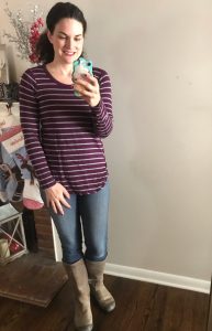 What I got in my December Stitch Fix Box #affiliate #momstyle #fallstyle #unboxing