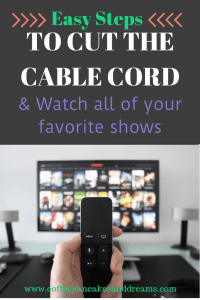 Easy Ways to Cut the Cable Cord #lifehacks #moneysavingtips #moneysavingideas #cabletv