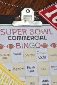 2019 Super Bowl Bingo Cards #freeprintable #freedownload #superbowlparty