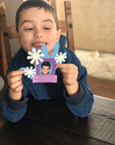 Fun winter activity with the Kids Night In Box Kids Night In Box Winter Review #affliliate #kidsactivities #subscriptionbox