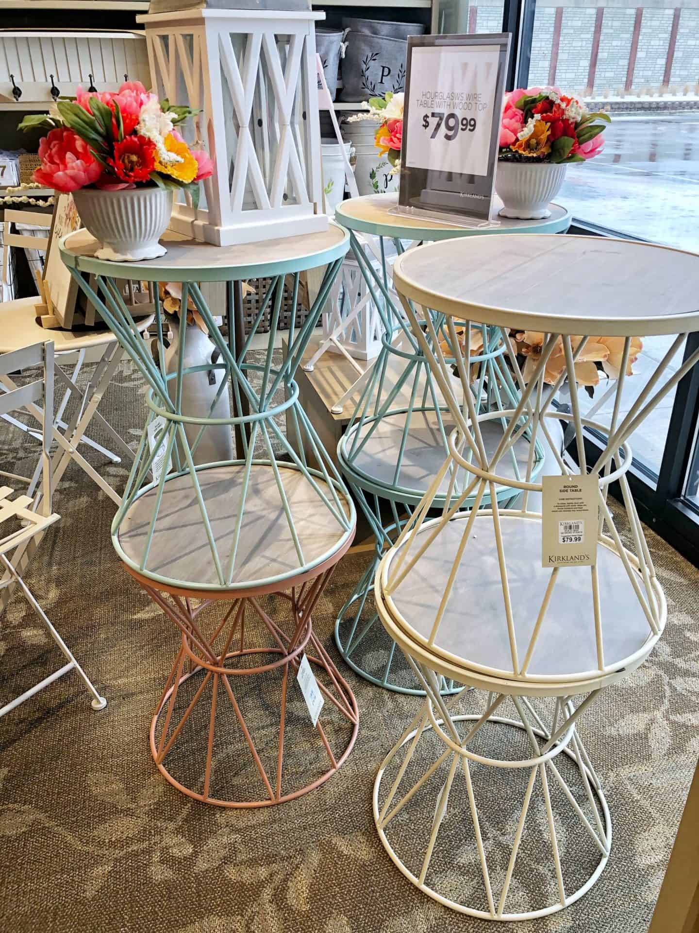 Spring Home Decor Kirklands #farmhousedecor #springdecor #easterdecor