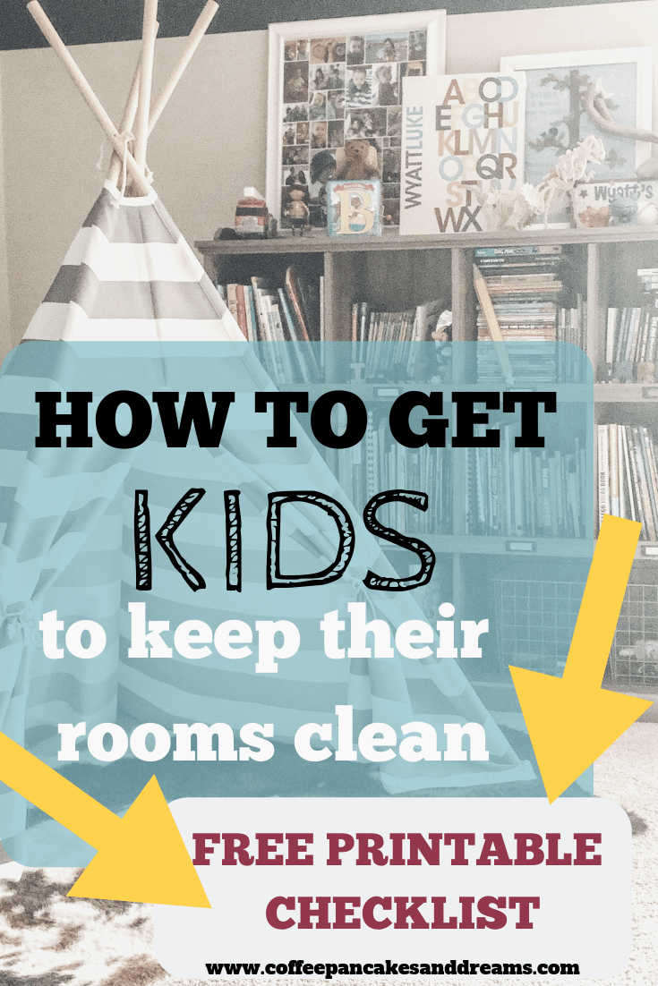 Kids room organization and kids chore checklist #kidsroomorganization #declutter #tips #children