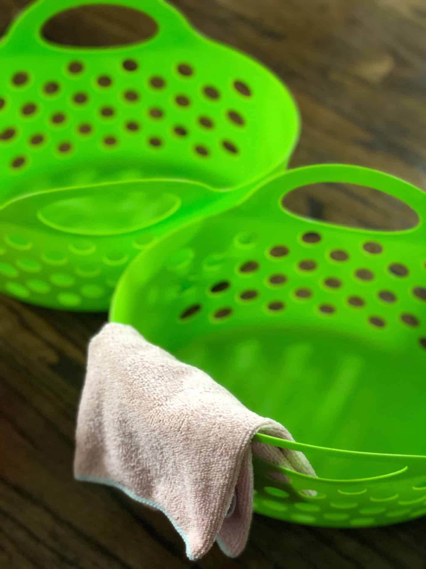 dollar store cleaning bins