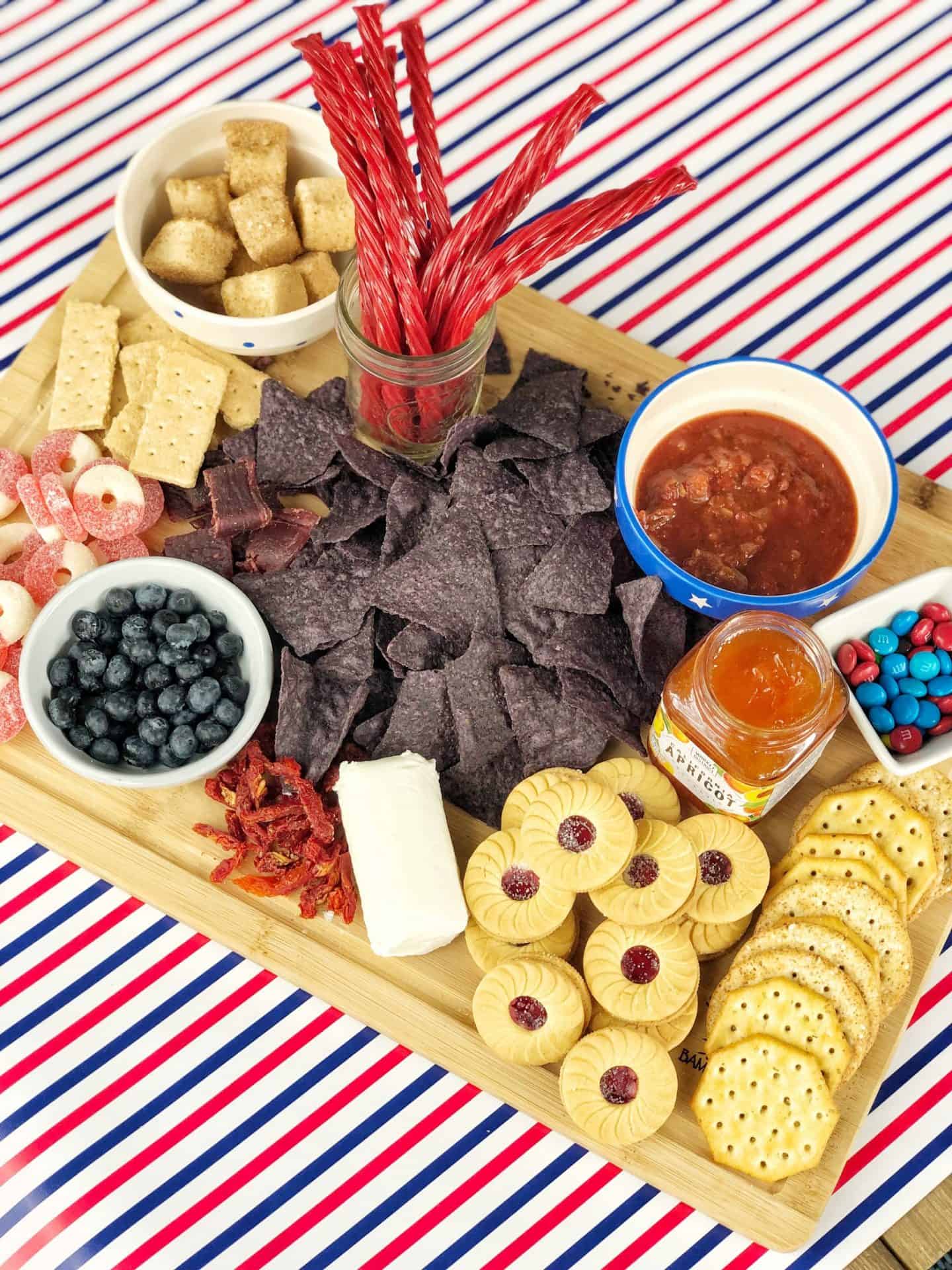 Appetizer Idea for Summer Entertaining #4thofjuly #memorialday #redwhiteblue #patrioticthemed