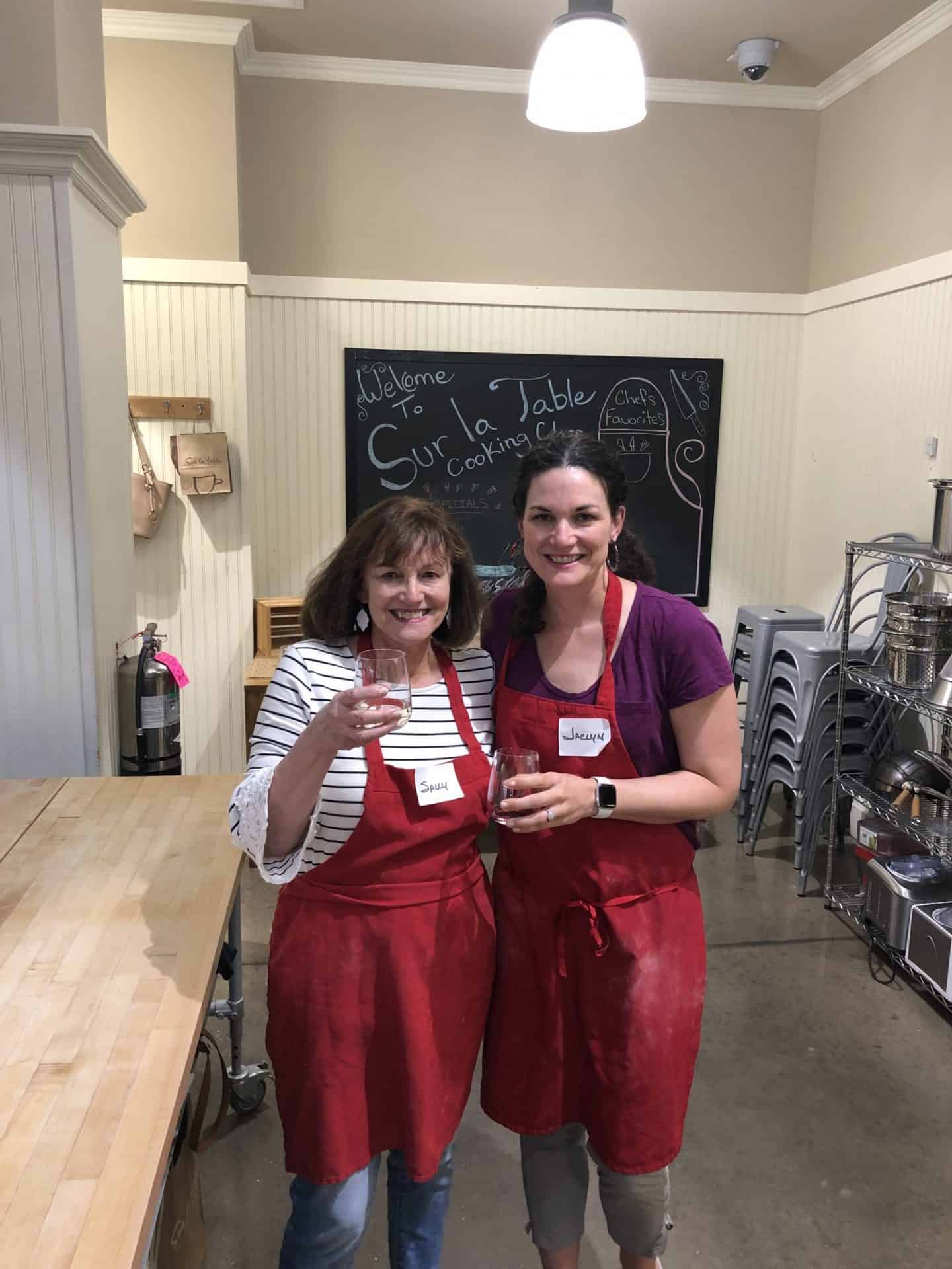 Sur La Table Cooking Class Westlake #motherdaughter #cleveland #pastamaking