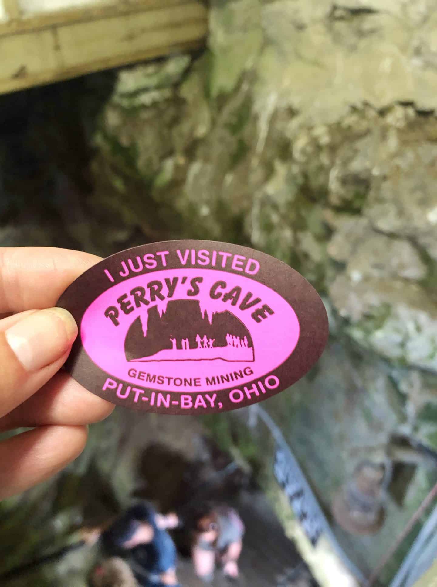 Visiting Put in Bay with Kids Perry's Cave