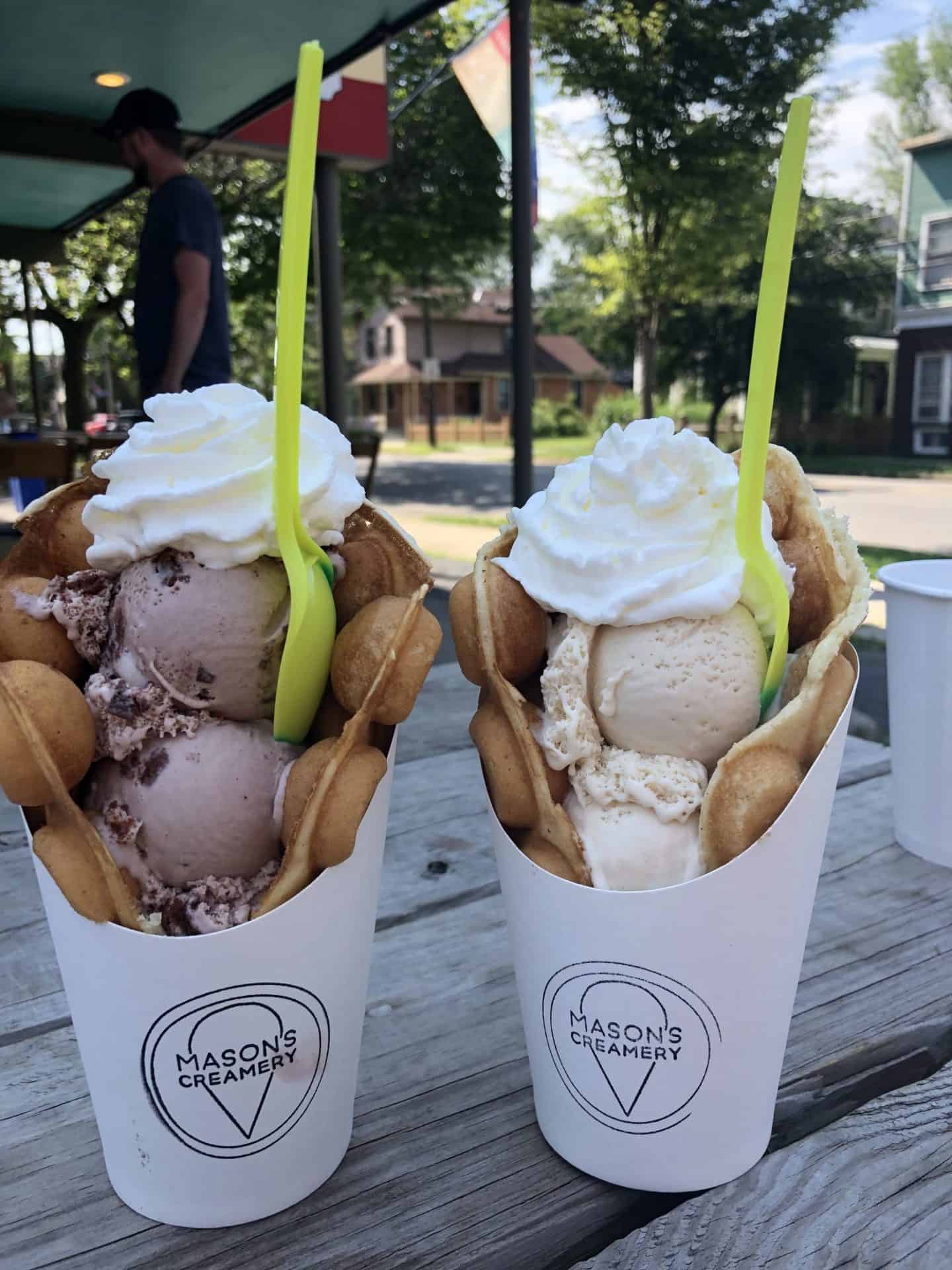 Summertime traditions: Weekly ice cream treat at a different ice cream shop #family #summerfun #bucketlist