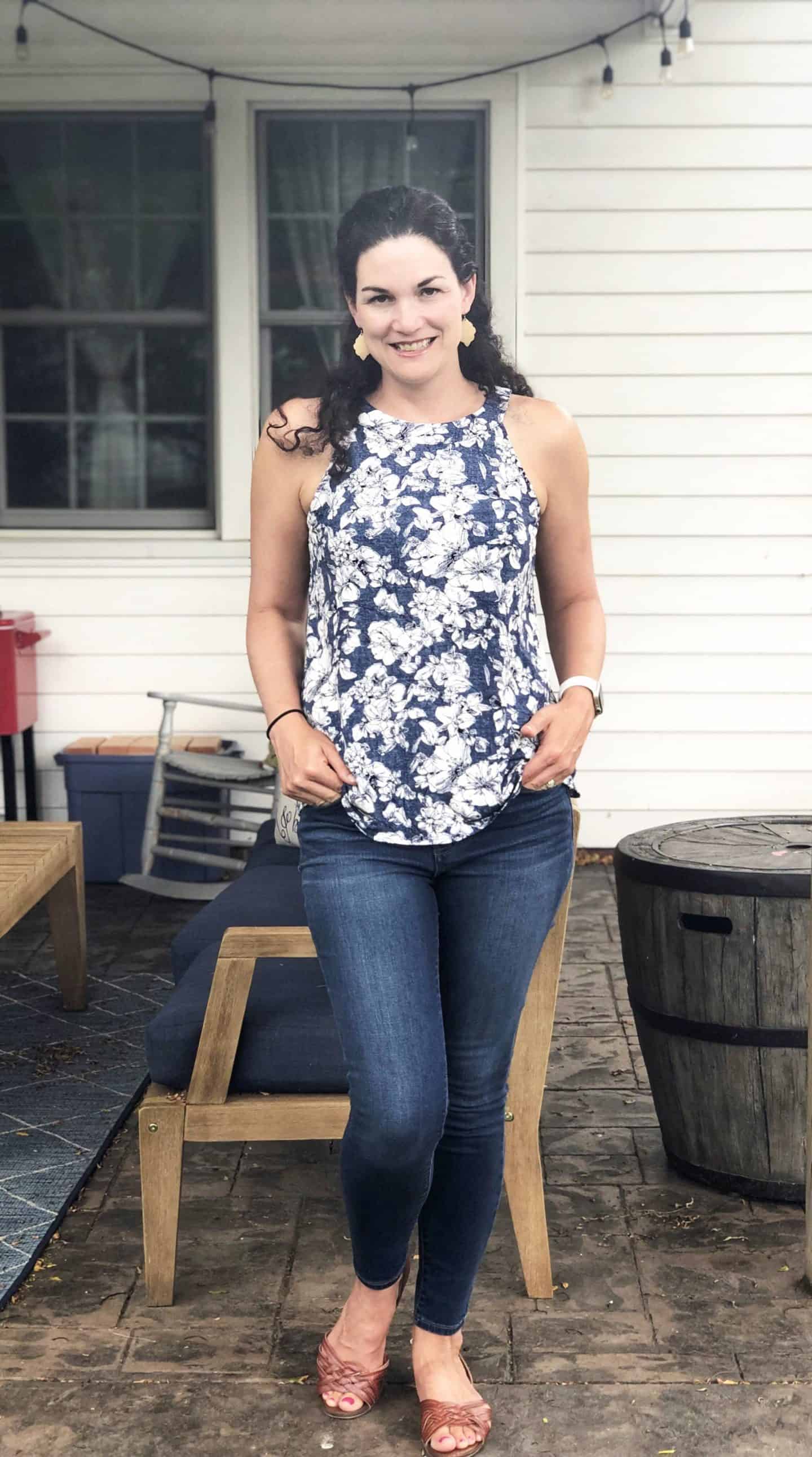 Stitch Fix Unboxing Summer Outfits #style #tanks #tops #mom