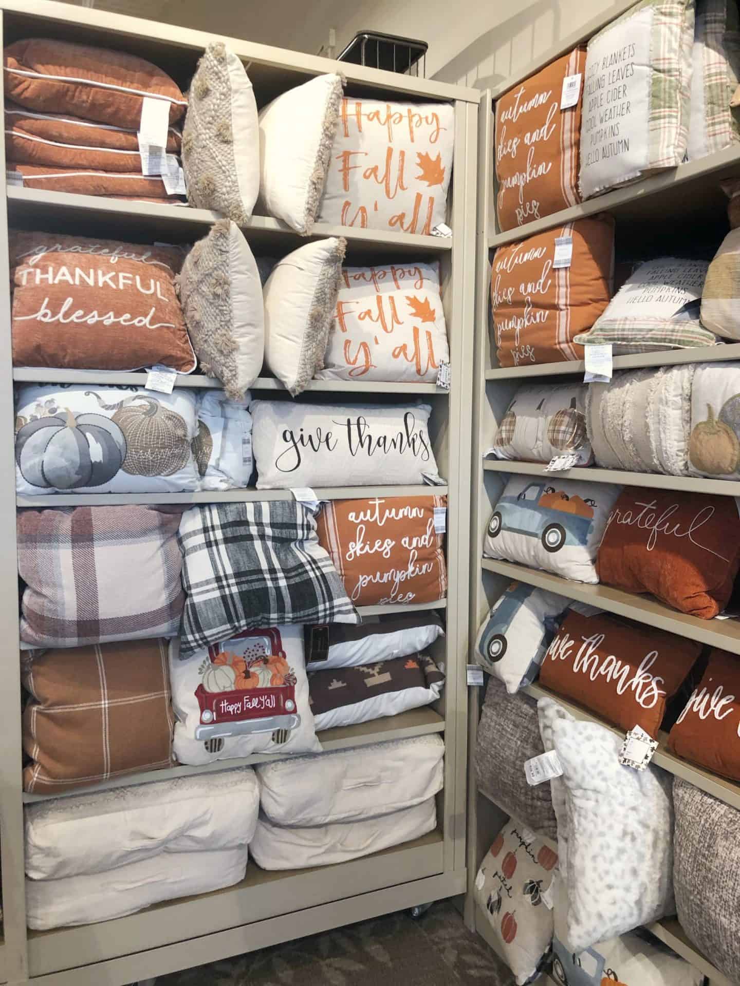 fall pillows at kirklands #falldecorating #plaid
