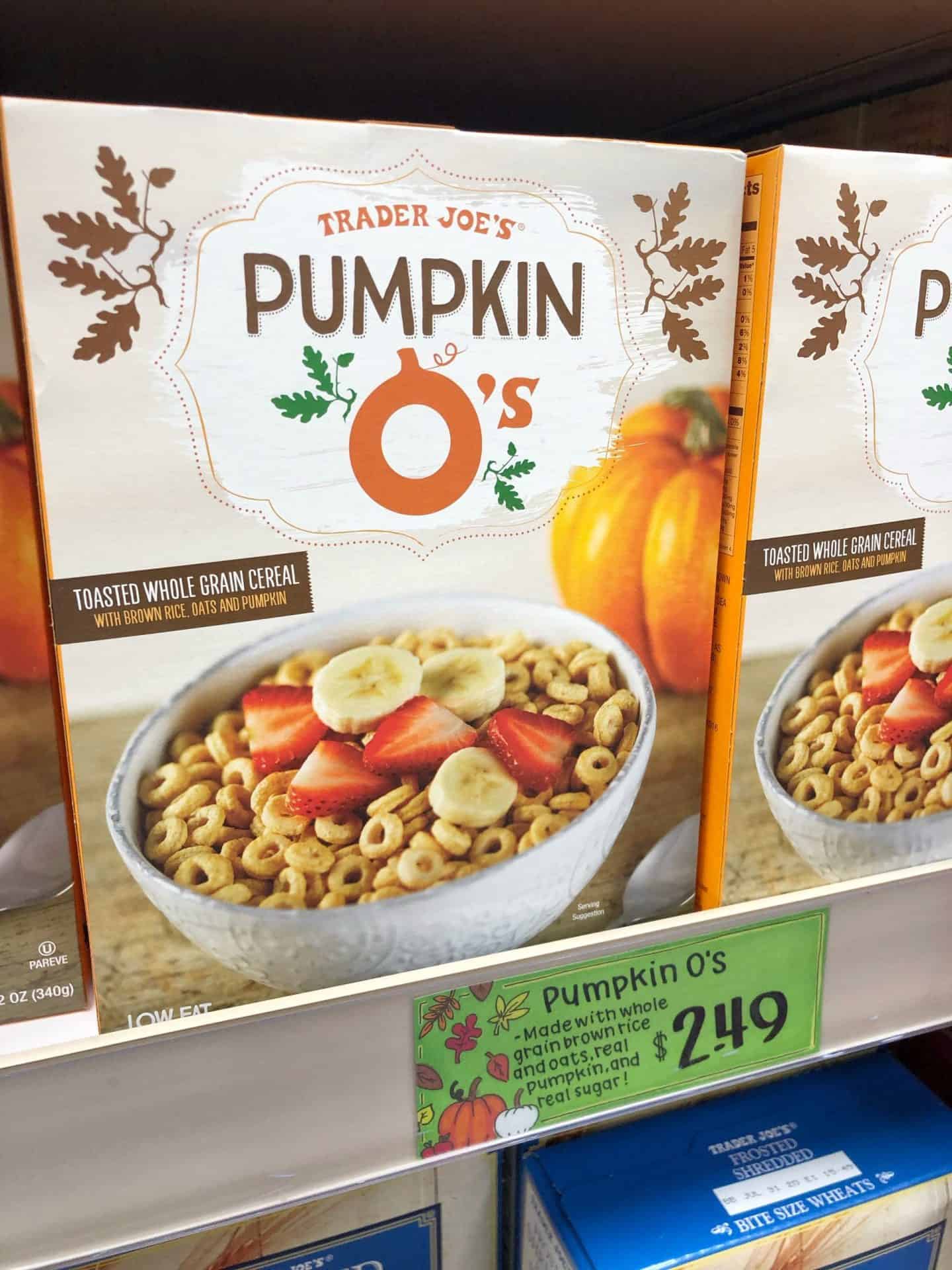 What to buy at Trader Joe's in the Fall #shoppinglist #printable #pumpkinspice