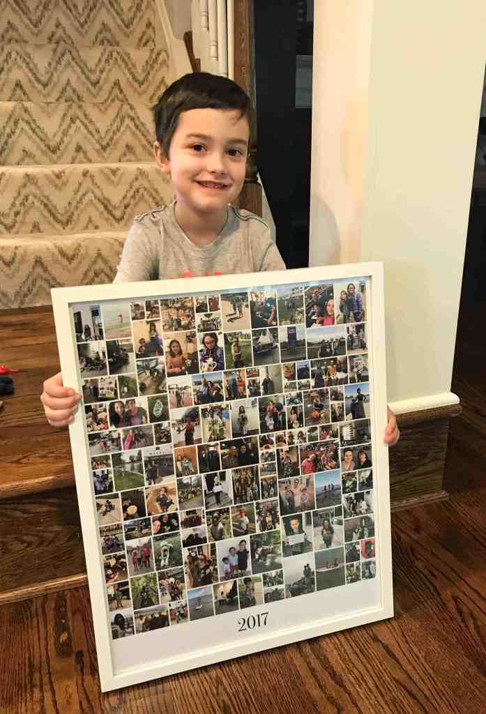 Creative photo display ideas #collage #familyphotos #digitalphotos