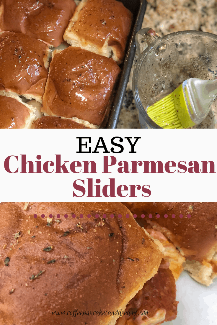 Easy Chicken Parmesan Sliders with Hawaiian Rolls #appetizers #quickdinners #easymeals