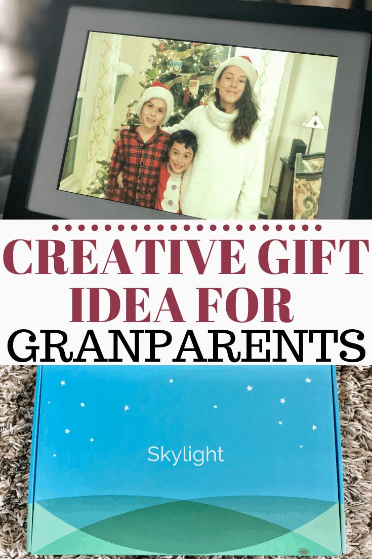 Christmas gift idea for grandparents #holiday #photogift #grandkids #family