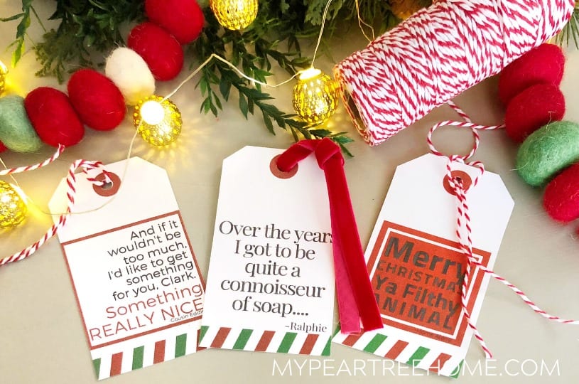 Christmas Vacation Gift Tags