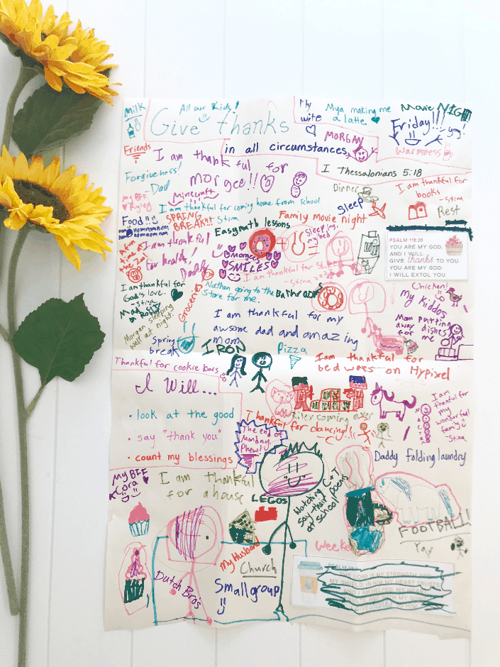 gratitude activities for families