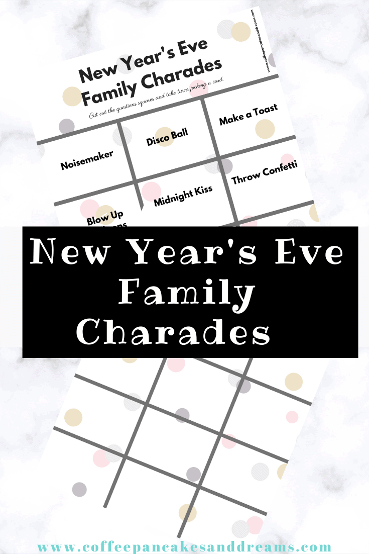 New Year's Eve Charade Game