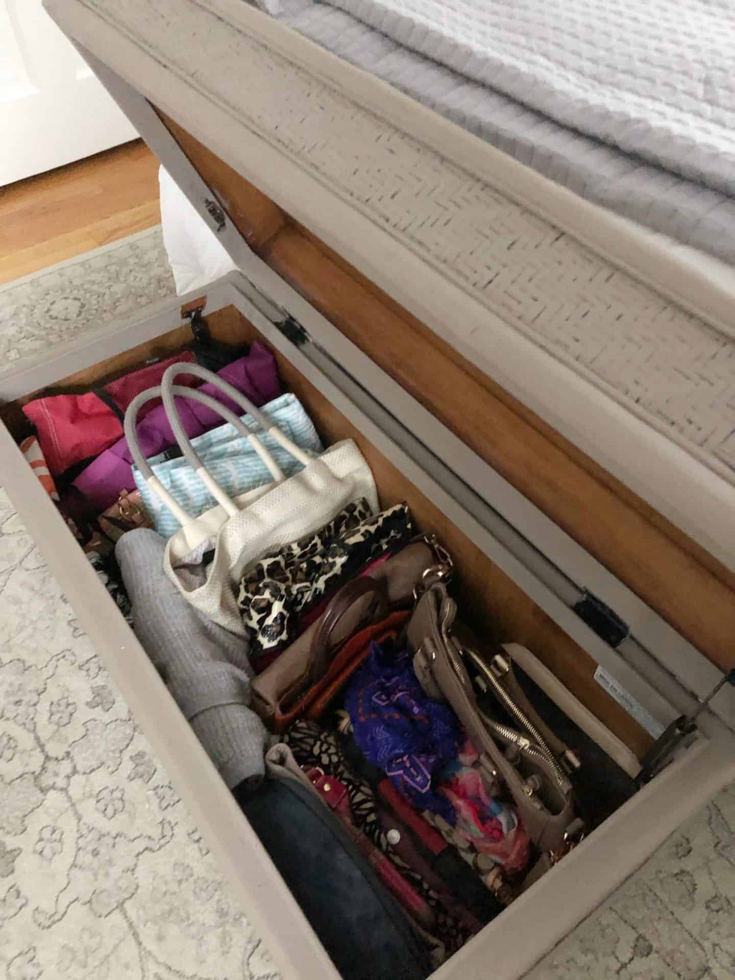 Use Storage Trunks for Small Bedroom Organization