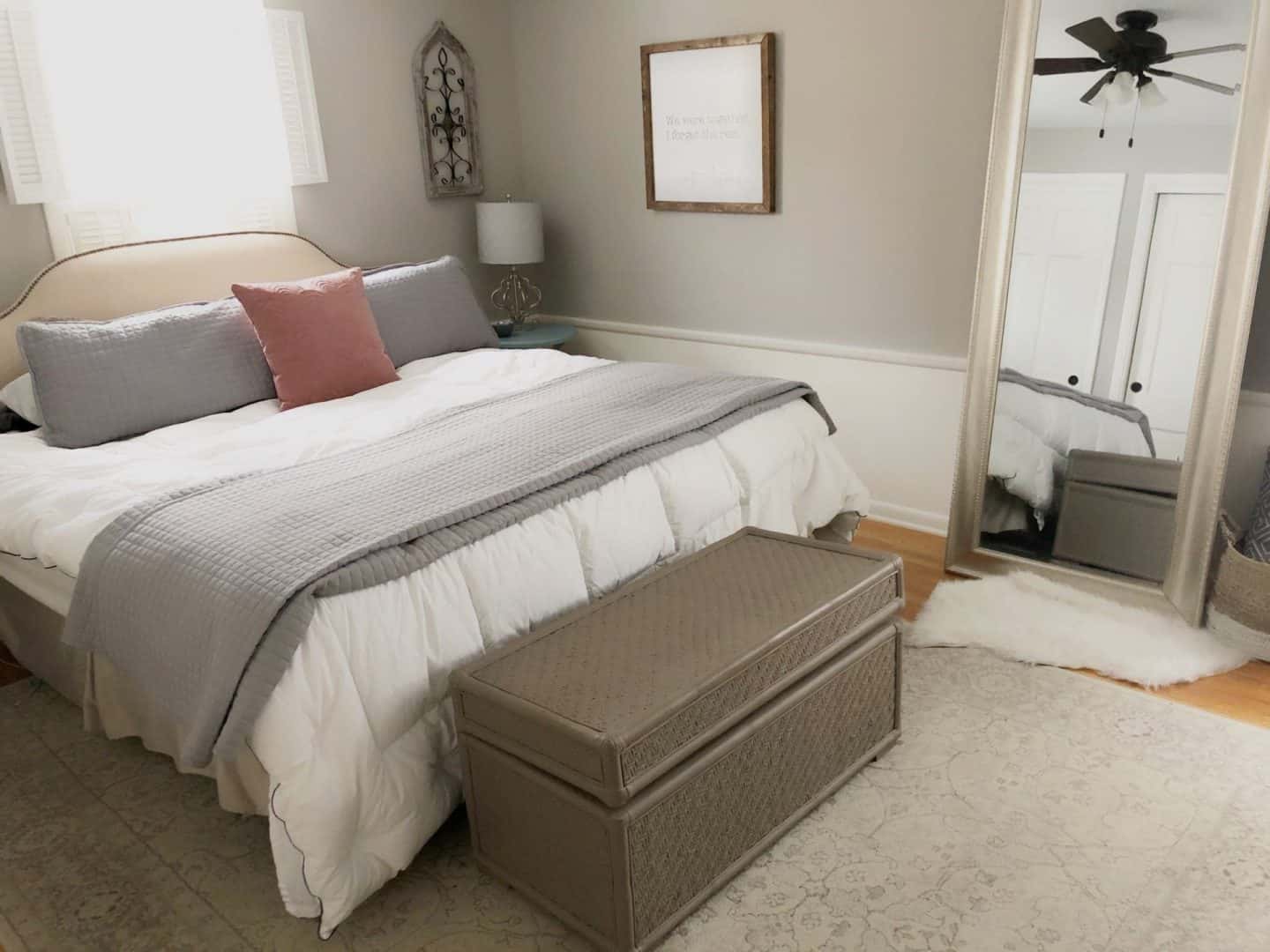 Small Master Bedroom Organization Ideas #storage #declutter #creative