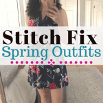 April Stitch Fix Box #outfits #spring #dress #floral