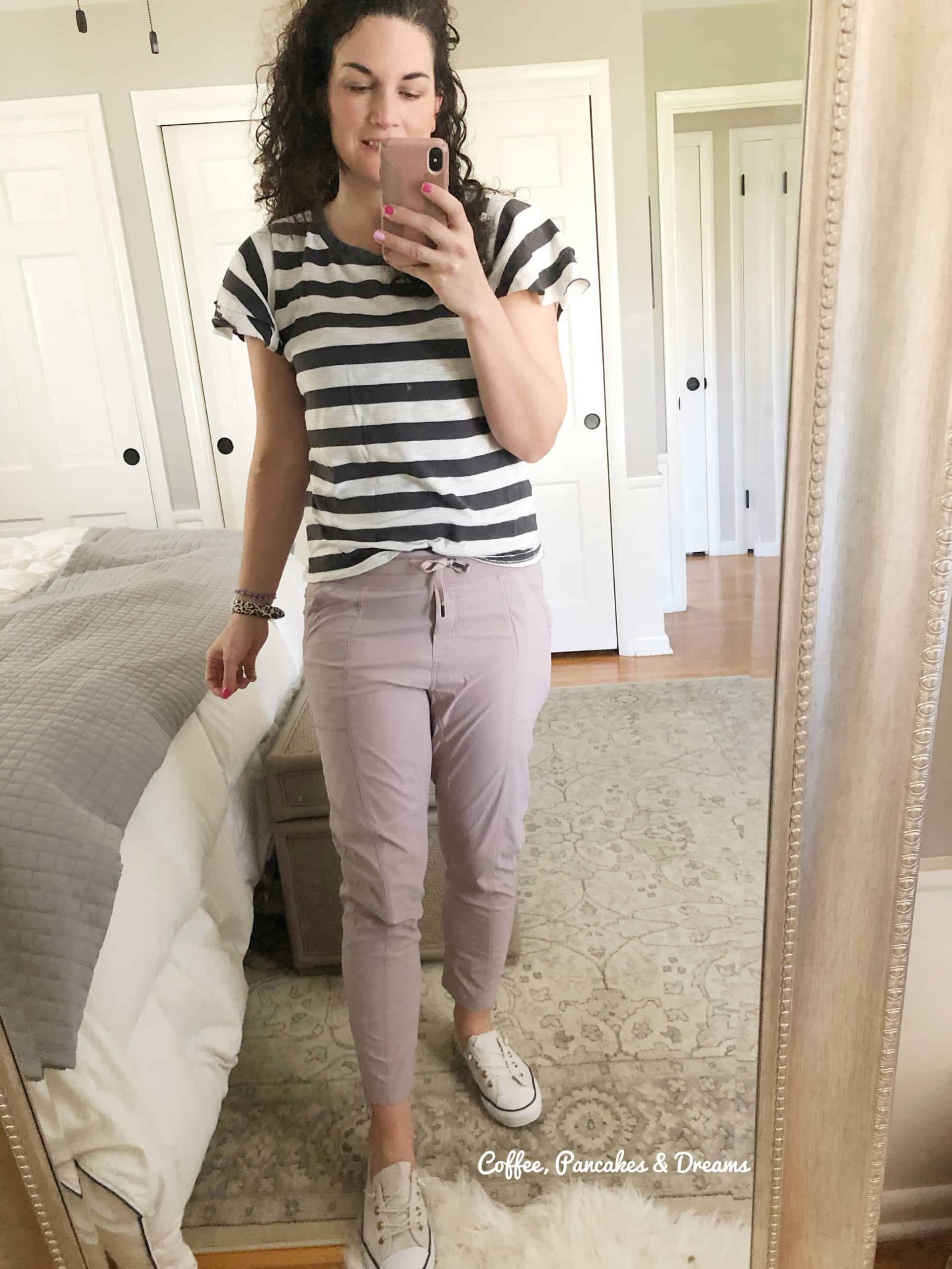 spring athleisure pants #athleta #lululemon