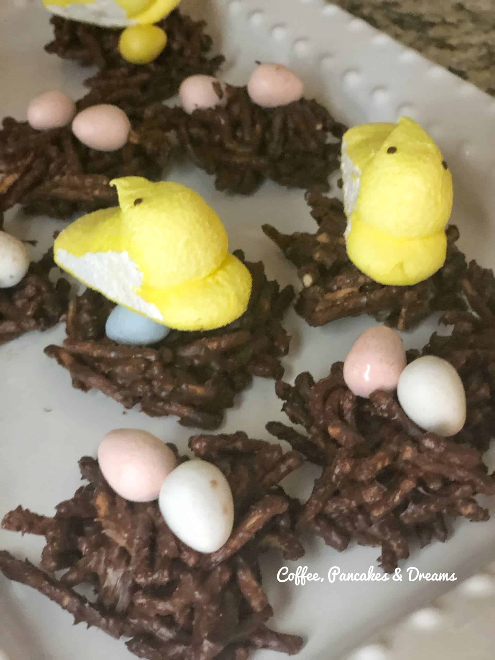 Birds Nests with Chow Mein Noodles