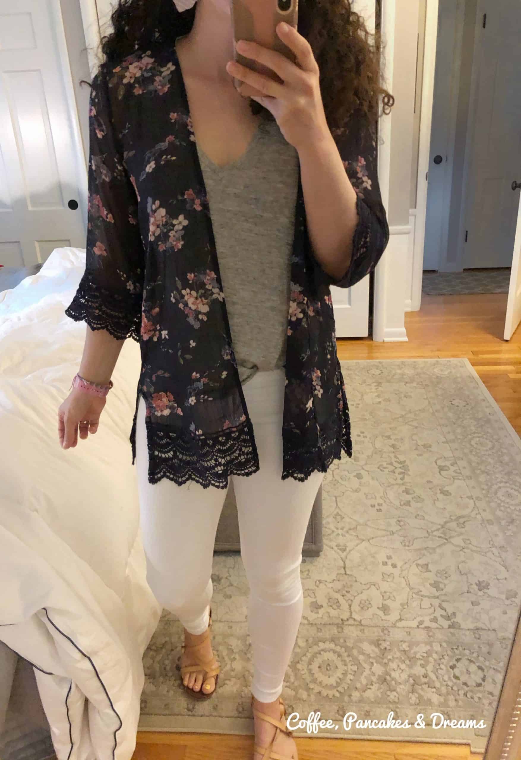 Stitch Fix May 2020 Box Floral Kimono