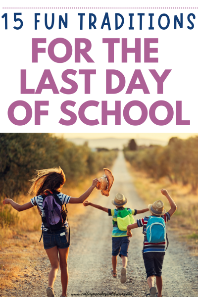 End of School Year Activities to do at Home