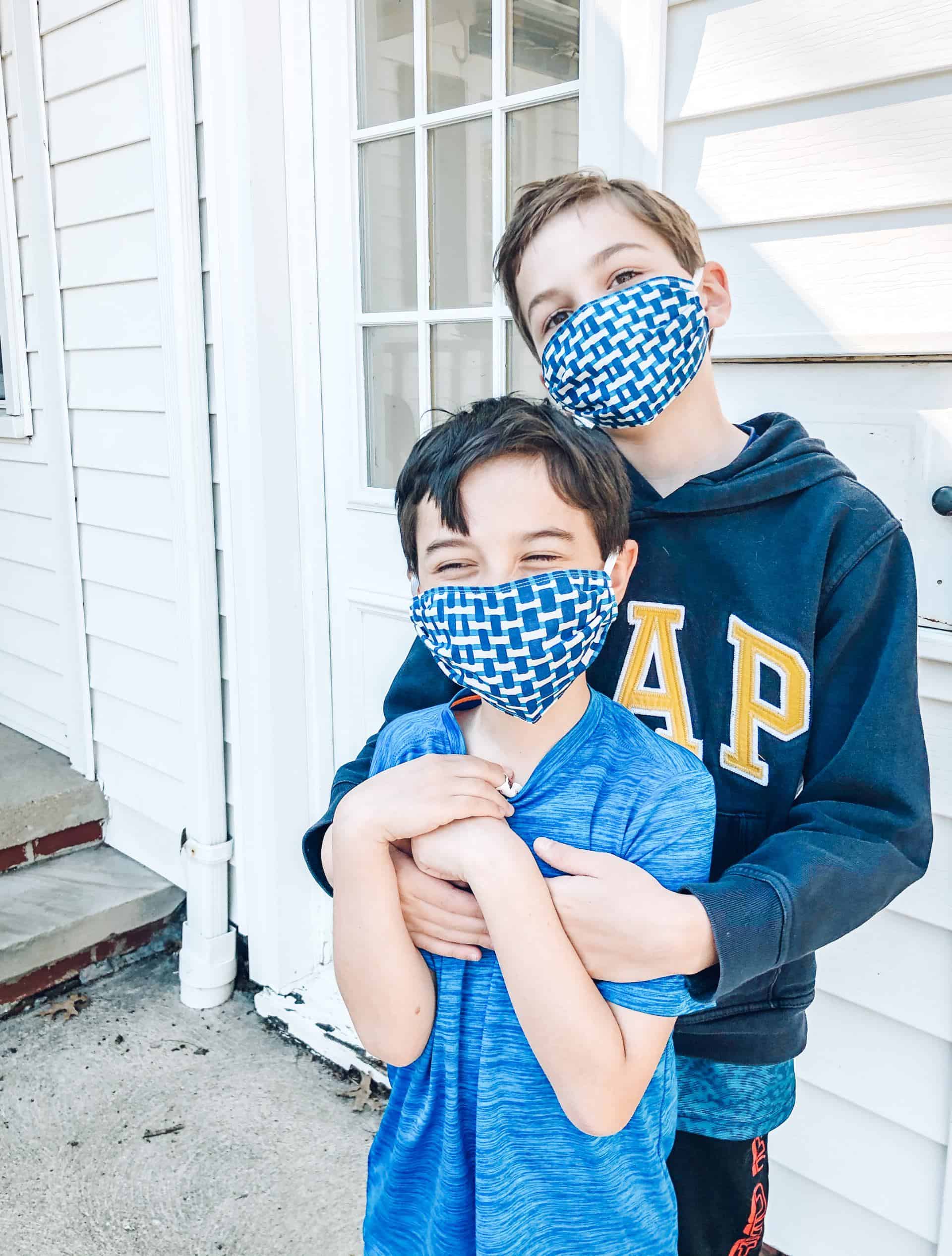 fabric boys face masks