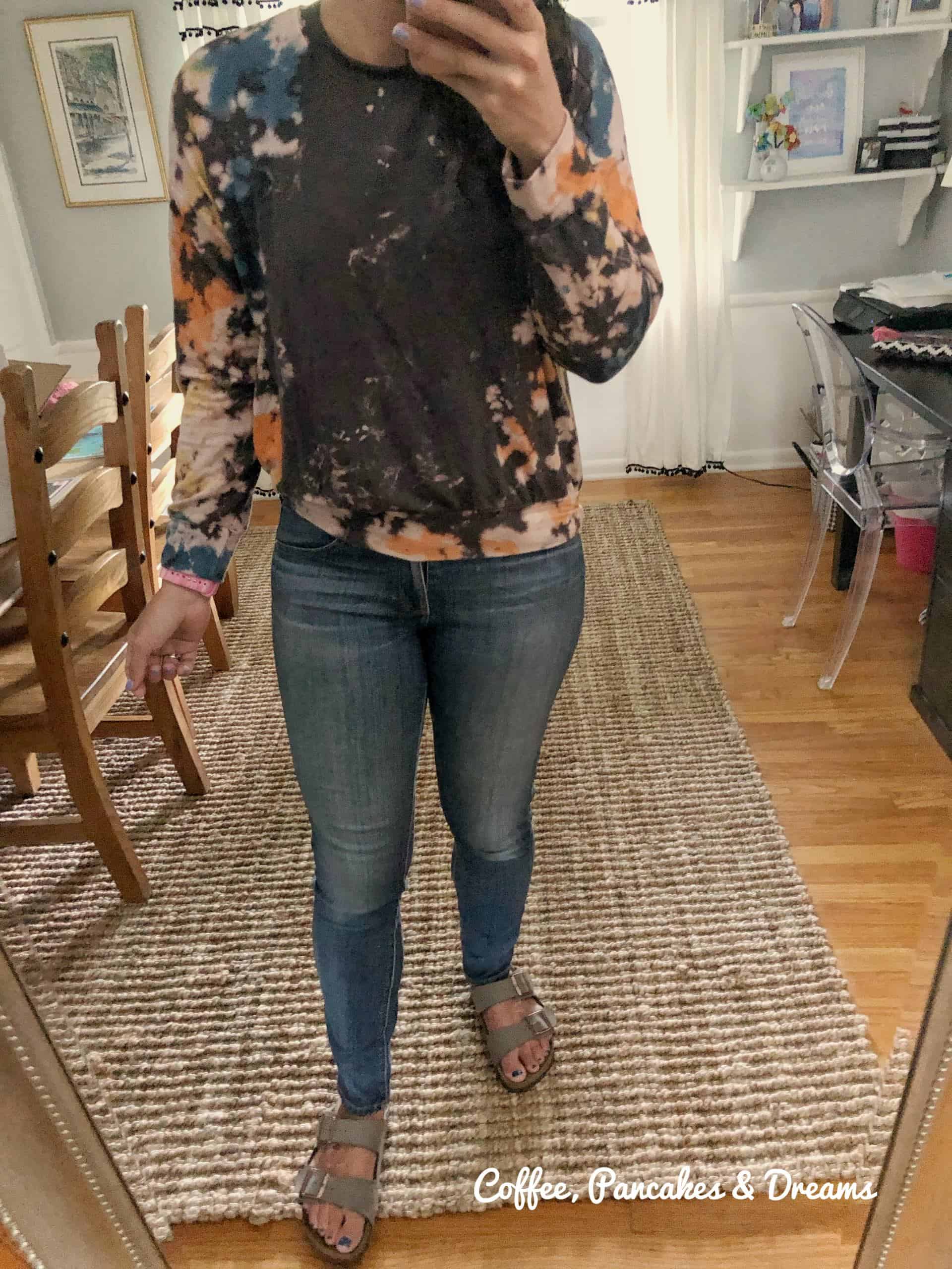 Tie Dye Pullover Peyton Jensen by Evereve