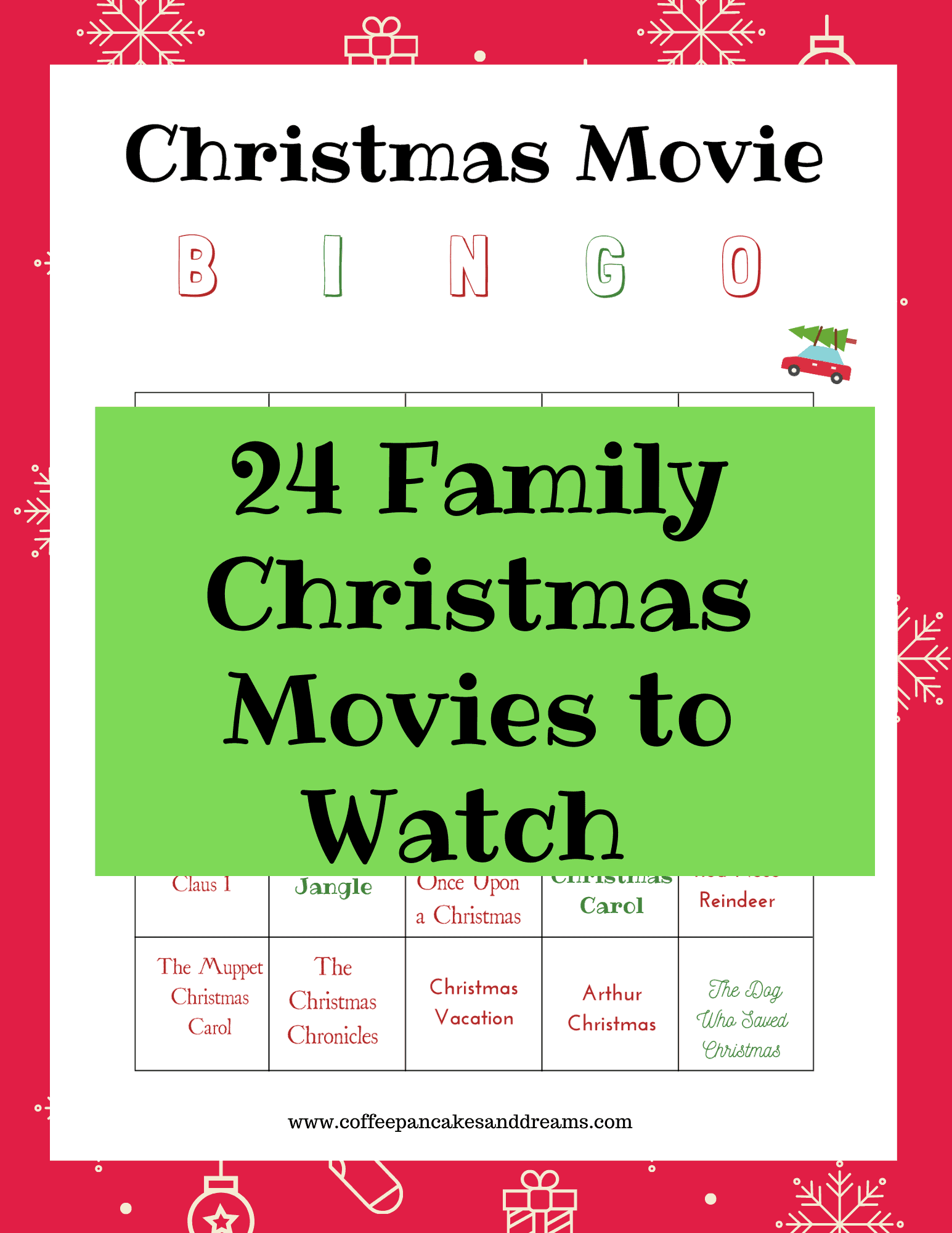 Best Christmas Movies for Family #kids #familyfriendly #printablelist #2020