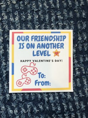 Valentine's Day Video Game Cards Printable