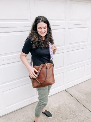 Crossbody Leather Bag by Remnants Bag Company