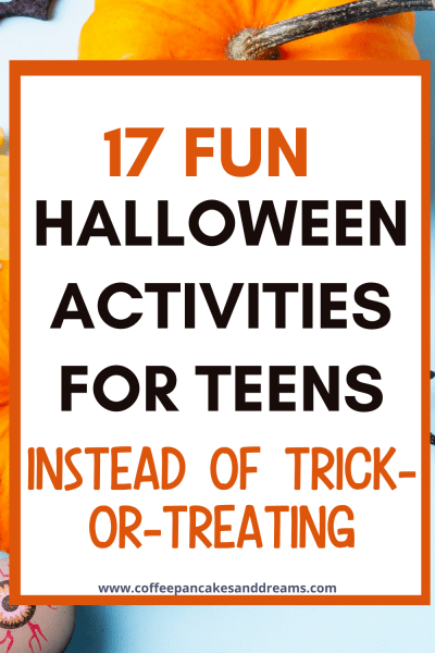 Halloween Activities for Teenagers #halloweenparty #halloweenideas #teenagers #kids
