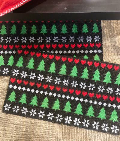 Fair Isle Outdoor Doormat