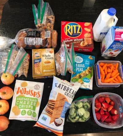 how to save money on food on vacation with kids